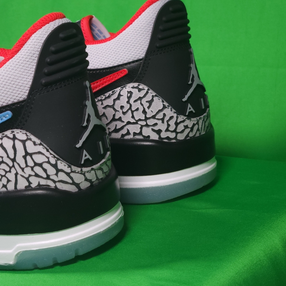 ❌️SOLD❌️ Jordan 312 Legacy Low Black Valor Blue Size 11 Mens CD7069-004 - Picture 2 of 8